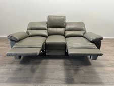 Toby Faux Leather 3 Seater
