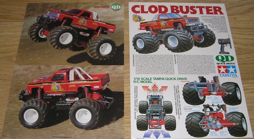 Tamiya clod buster poster - tamiya,
