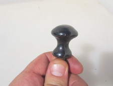Vintage Iron Cabinet Knob Drawer Handle Pull Old Cupboard 1960's Retro Coated