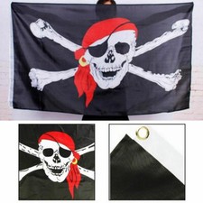 Large Pirate Bandana Flag