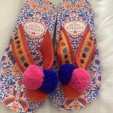 Girls Fat face Toe post Flip