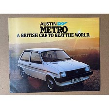 AUSTIN METRO BROCHURE 1980