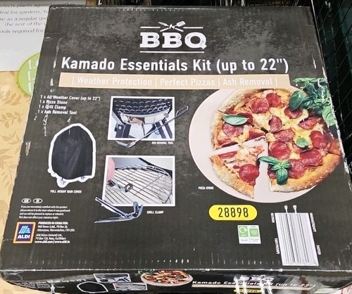 Aldi kamado bbq essentials kit - kamado,