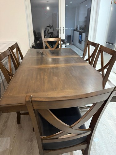 Costco solid oak dinning table - solid,