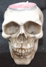 tealight skull holder