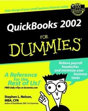 QuickBooks 2002 for Dummies