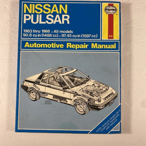 Haynes 876 nissan pulsar - haynes,