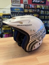 wulf trials helmet airflo size