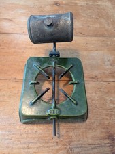 Antique French Cast Iron Enamel Camping Stove Alcohol Fuel