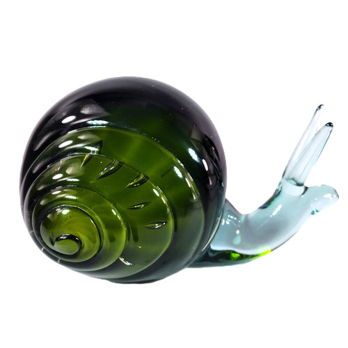 Salviati murano large snail - murano,