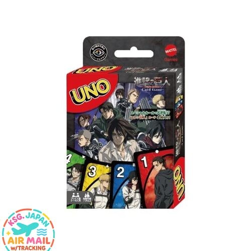 Uno attack titan card game - on,