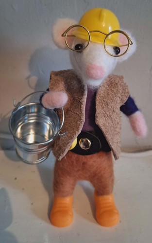 David the needle felted