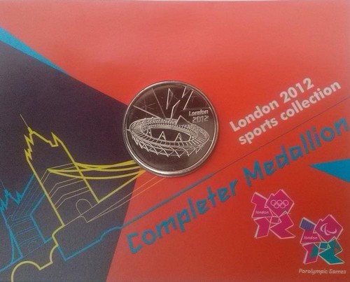 London 2012 olympic games - olympic, 50p