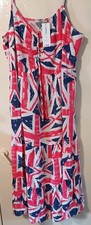 George Union Jack Maxi Dress Size 10 BNWT