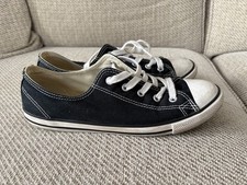 Ladies Converse All Star Dainty in Black Size 5.5 (EUR38.5) (US7.5)