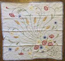 Vintage white square cotton - vintage,