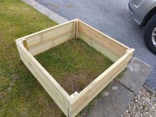 Wooden raised beds 60cm - raised, beds.
