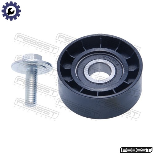 Tensioner pulley vribbed - tensioner,