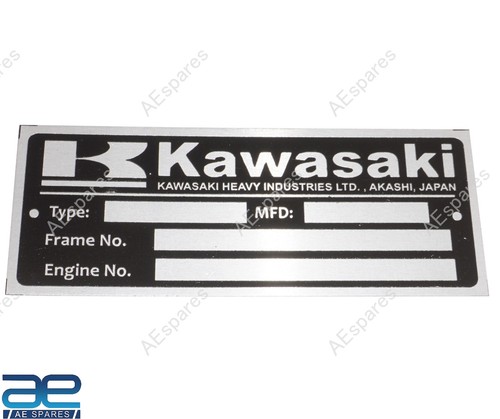 Blank data plate - id, tag