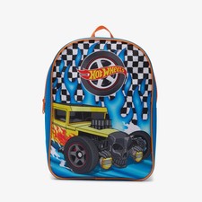 Hot Wheels Blue Backpack Boys Girls Schoolbag Lunchbag Kids Character Bag Gift