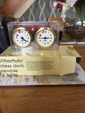Vintage Transparent Chess Clock