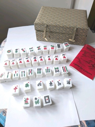Mahjong 144 piece set - set, with