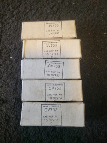 Nos cv753 valves - 5x, –