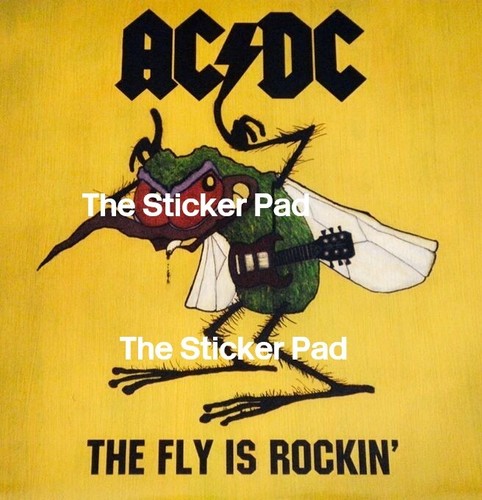 Sticker dc tour poster - ac/dc,