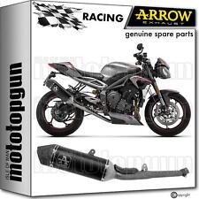 ARROW EXHAUST OPEN VELOCE BLACK ALUMINIUM C TRIUMPH STREET TRIPLE 765 2021 21