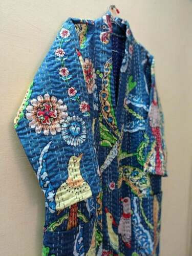 Indian cotton kantha quilt - indian,
