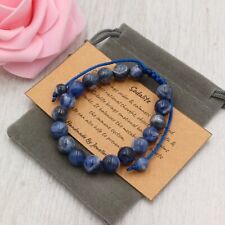 AFRICAN SODALITE Bracelet Cord