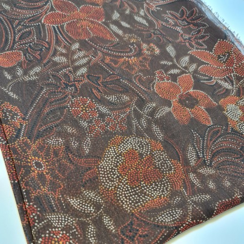 Deadstock crepe fabric floral - deadstock,