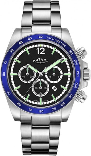 Rotary mens henley - rotary, chronograph