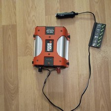 Black And Decker Power up to 200 WATT Converter 12V Car, Caravan, Boat,Campervan