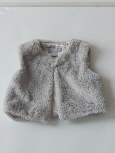 Primark grey faux fur gilet - primark,