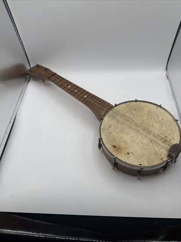 Antique 1920s concertone banjo - antique,