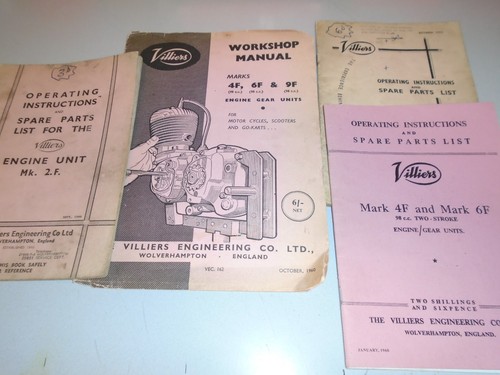 Villiers 98cc 6f - 4f, &