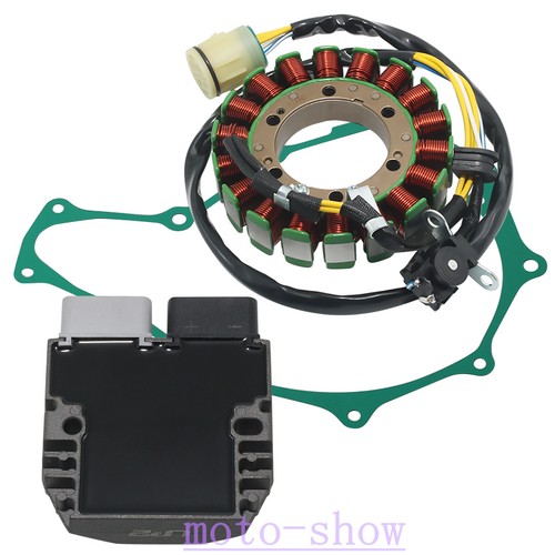 Stator coil rectifier gasket - stator, coil+rectifier+gasket