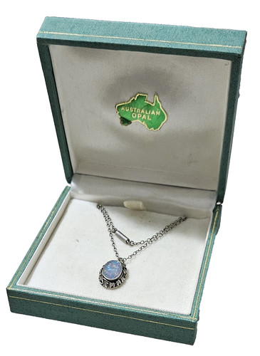 Vintage australian black opal - vintage,