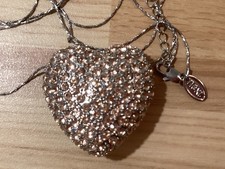 Necklace - Rose Gold Diamante