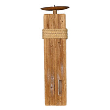 Rustic Nautical Candle Stick