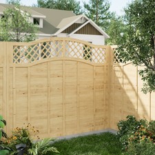 6FT Wide Wooden Garden Fence