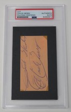 CHUCK BERRY Signed Autograph