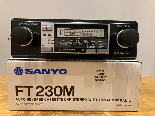 Sanyo ft230 car radio - car,