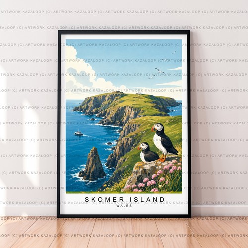 Skomer island wales - skomer,