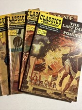 LOT of 4 CLASSICS ILLUSTRATED