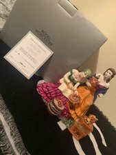 Royal Worcester SPARKLING CLEAN AT APPLEBY FAIR. BOX-CERTIFICATE 