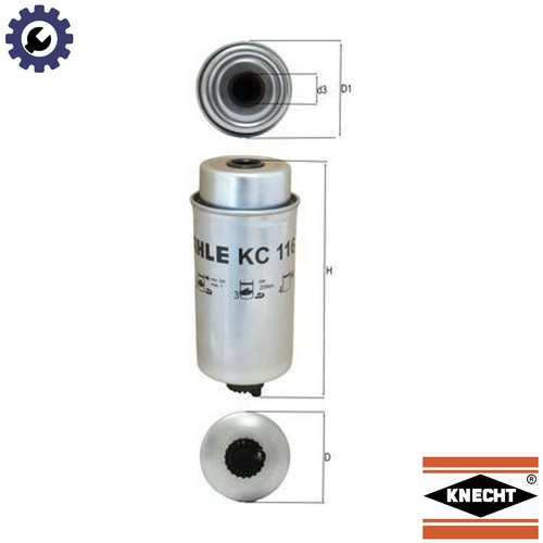 Fuel filter 116 for - filter,
