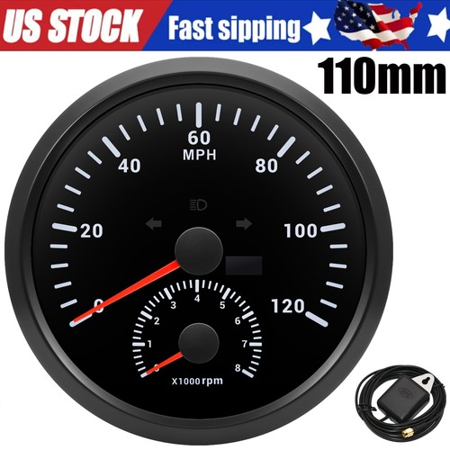 110mm black gps - 110mm, speedometer