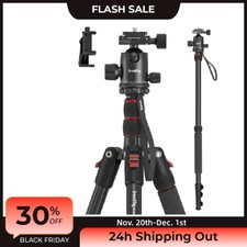 SmallRig 72" Aluminum 2-in-1 Camera Tripod Monopod Mode, 15kg max load 3935